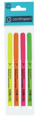 centropen  Zvýrazňovač Centropen 2532 4ks sada UNI
