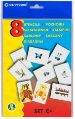 centropen  Šablony Centropen k foukacím fixům  C+ mix