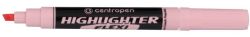 centropen  Zvýrazňovač  Centropen flexi pastel soft  8542 růžový