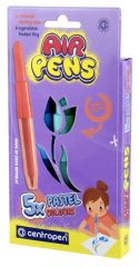 centropen  Foukací fixy Centropen 1500/5 sada AIRPENS PASTEL