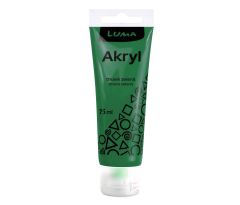 Barvy akrylové 75ml, zelená tmavě LUMA