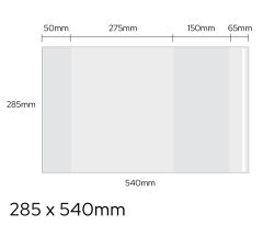 Obal univerzální 90mic, 285 x 540mm LUMA