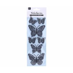 wiky  W-Samolepka W002665 motýl dlouhá