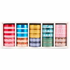 Narcissus  Narcis Washi tape PET  /25/ ,balení 25 ks