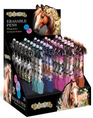 Gumovací pero Colorino Horses ,balení 36 ks