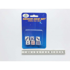 PKstar  PK kostky hrací 1,5cm PK37-10 6ks