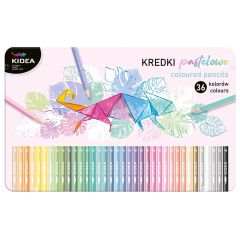 Derform  DRF KIDEA pastelky troj. metalbox 36b.