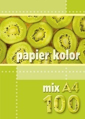Kreska  Xero papír A4 100l mix kolor pastel