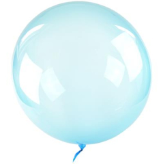 Balónek BUBBLE modrý 1 ks