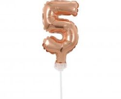 GD balónek fóliový 13cm 5 starorůžová