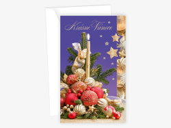 Mezuza  Vánoční přání N 12-286