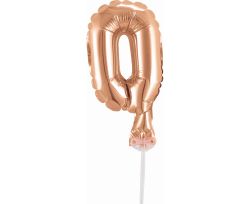 GD balónek fóliový 13cm 0 starorůžová