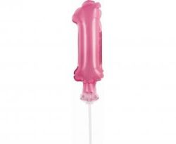 GD balónek fóliový 13cm 1 růžová
