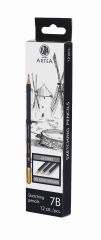 Tužka skicovací ASTRA ARTEA 7B ,balení 12 ks