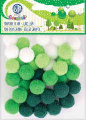 Astra  Bambule 20 mm zelené odstíny