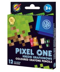ASTRA pastelky progresso 12 barev PIXEL