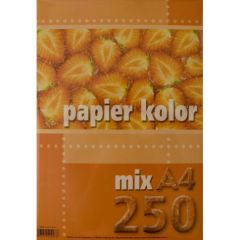 Kreska  Xero papír A4 250l mix kolor