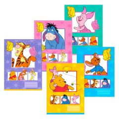 Hamelin  TOP sešit A5 32l 60g Winnie The Pooh lin ,balení 10 ks