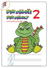 Mičánek  MP omalovánky A5 Dinosauři 2.