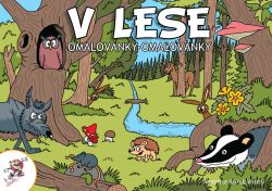 MP omalovánky LUX V lese