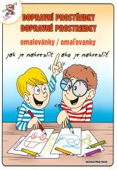 MP omalovánky LUX Dopravní prostředky