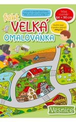 Fakt velká omalovánka - Vesnice