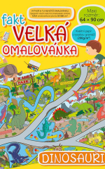Fakt velká omalovánka DINOSAUŘI