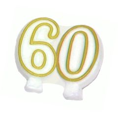 Svíčky dortové čísla 60 ARPEX