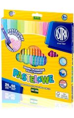 ASTRA pastelky TRIO 24/48 barev PASTEL