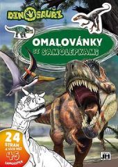 JModels  JM omalovánky A4+ 3165-7 Dinosauři