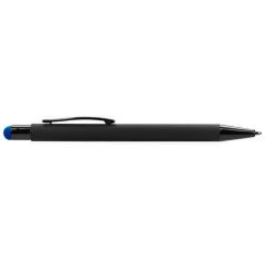 Propiska metal TALIN BLACK SOFT touch černo - modrá