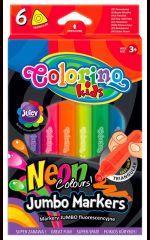 Patio  Colorino fixy Jumbo TRIO Neon 6ks