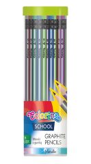 Colorino tužka s gumou Metallic /48/ ,balení 48 ks