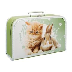Kufřík školní 35 cm KAZETO - Kotě a králík