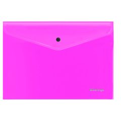 Desky s drukem Berlingo A4 Neon Pink ,balení 12 ks