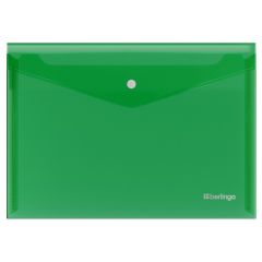 Desky s drukem Berlingo A4 Semi Clear Green ,balení 12 ks