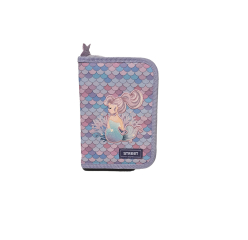 Penál 1 zip 2 klopy prázdný mermaid