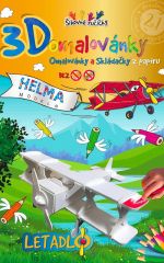 Helma  3D omalovánky SD22 Letadlo