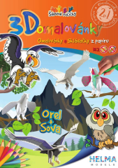 Helma 365  3D omalovánky OZ23 Orel + Sova