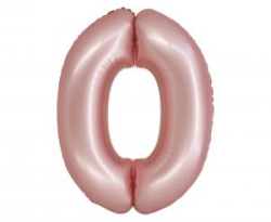 GD balónek fóliový 76cm 0 růžový