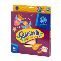 ASTRAFUN modelovací hmota Vánoční motiv 16 barev