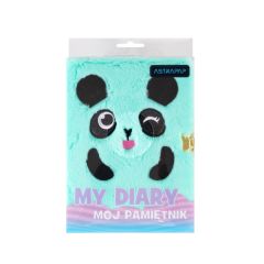 Památník plyšový A5 se zámkem - Panda