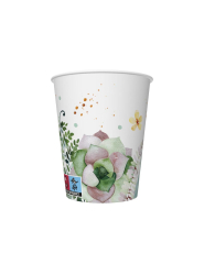 Papírový kelímek 0,25l Floral Frame
