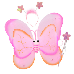 Párty převlek Motýl - křídla s hůlkou