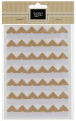 Fotorůžky samolepící kraftové 84 ks