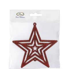 PAW ADT015 červené hvězdy 6ks