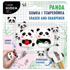 Pryž a ořezávátko na blistru - Panda