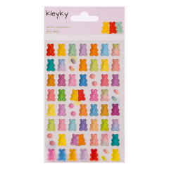 Samolepky KLEYKY gumoví medvídci