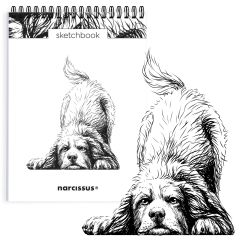 Skicovací notes A5 SP 60l čistý PES ,balení 4 ks