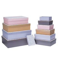 Rozette  Dárkové krabice sada 10 ks 23201